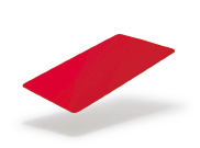 Parade Red Coloured Card